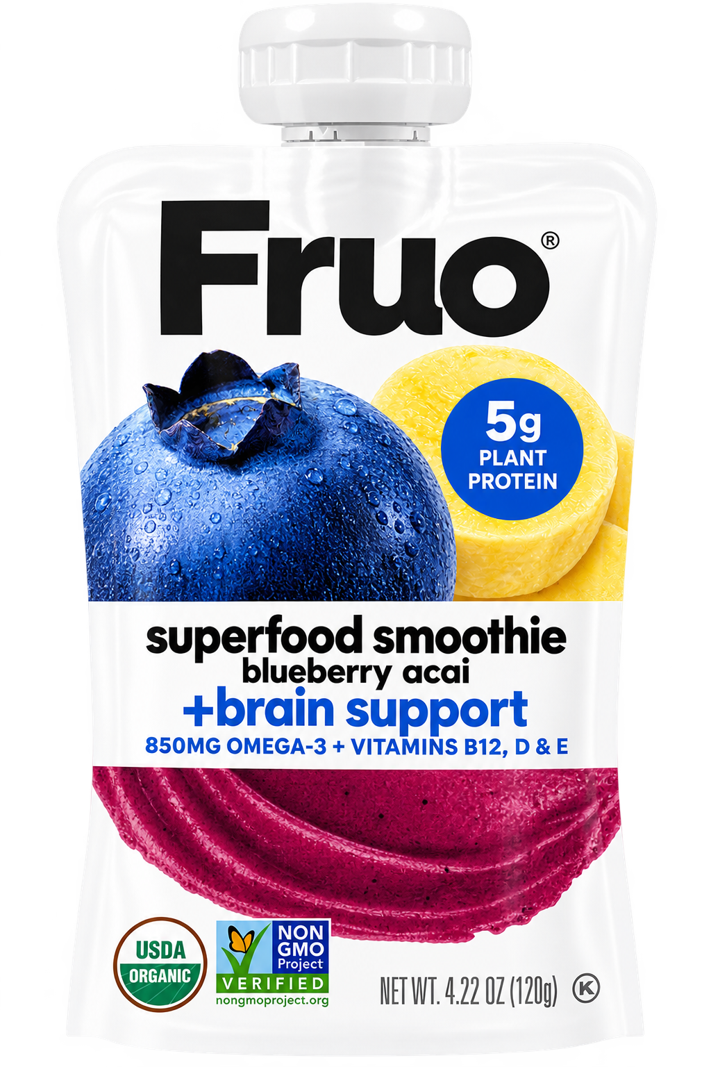blueberry acai smoothie pouch