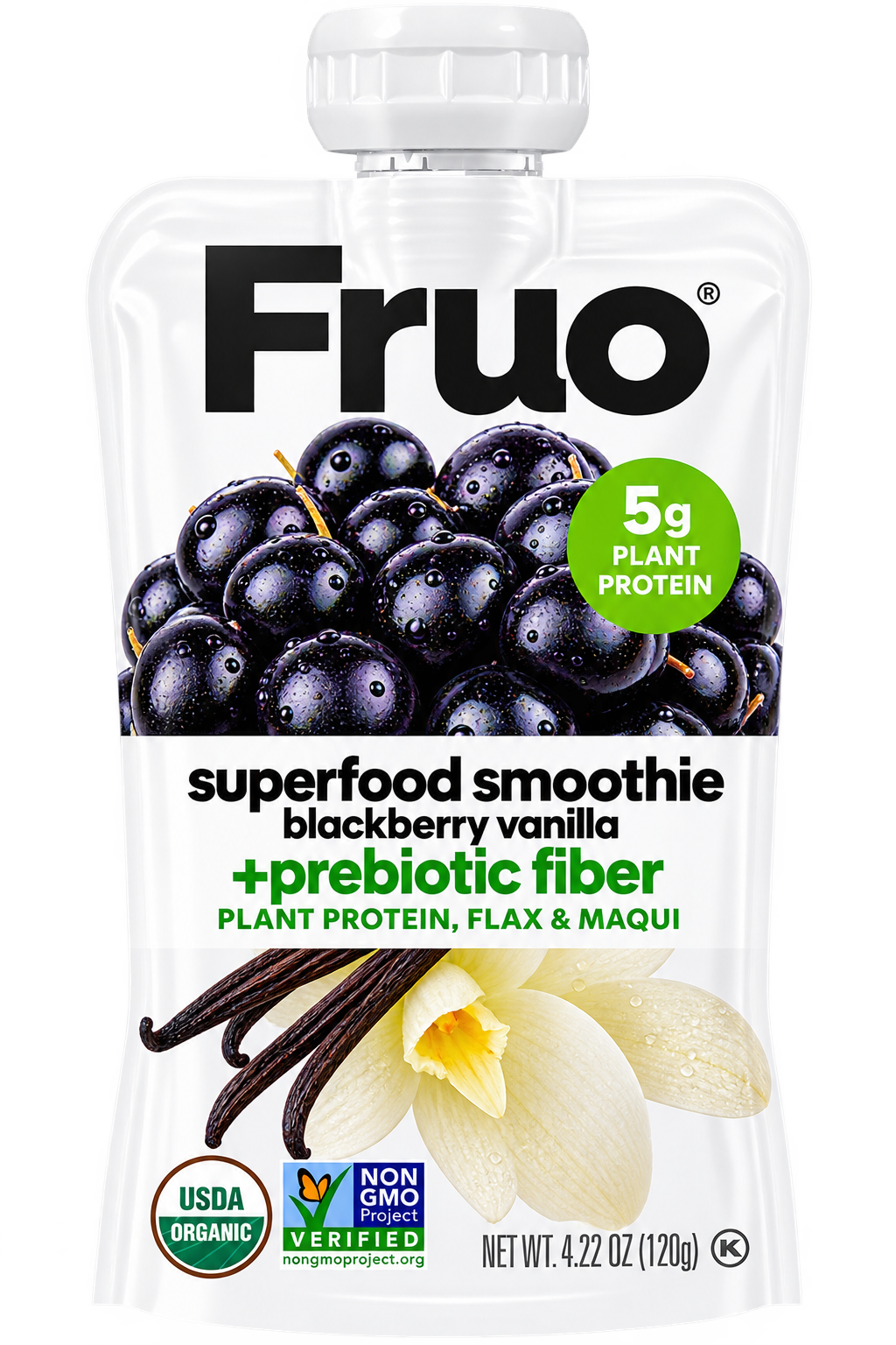 Blackberry Vanilla, Superfood Smoothie + Prebiotic Fiber
