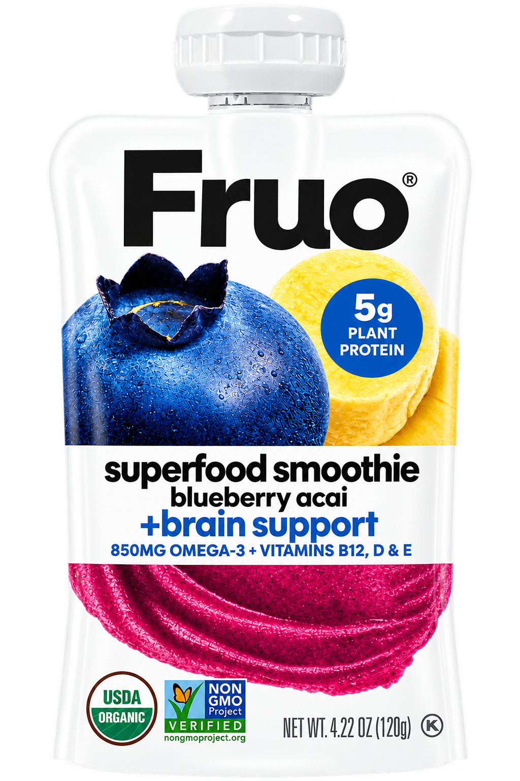 Fruo Superfood Smoothie - Super Berry Flavor