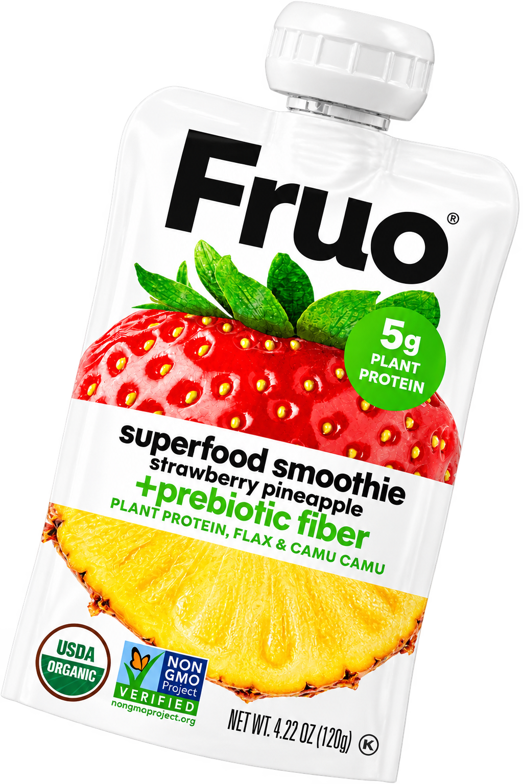 Fruo Superfood Smoothie - Strawberry Pineapple Flavor